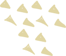 A group of triangles on a black background in Fantasy Island.